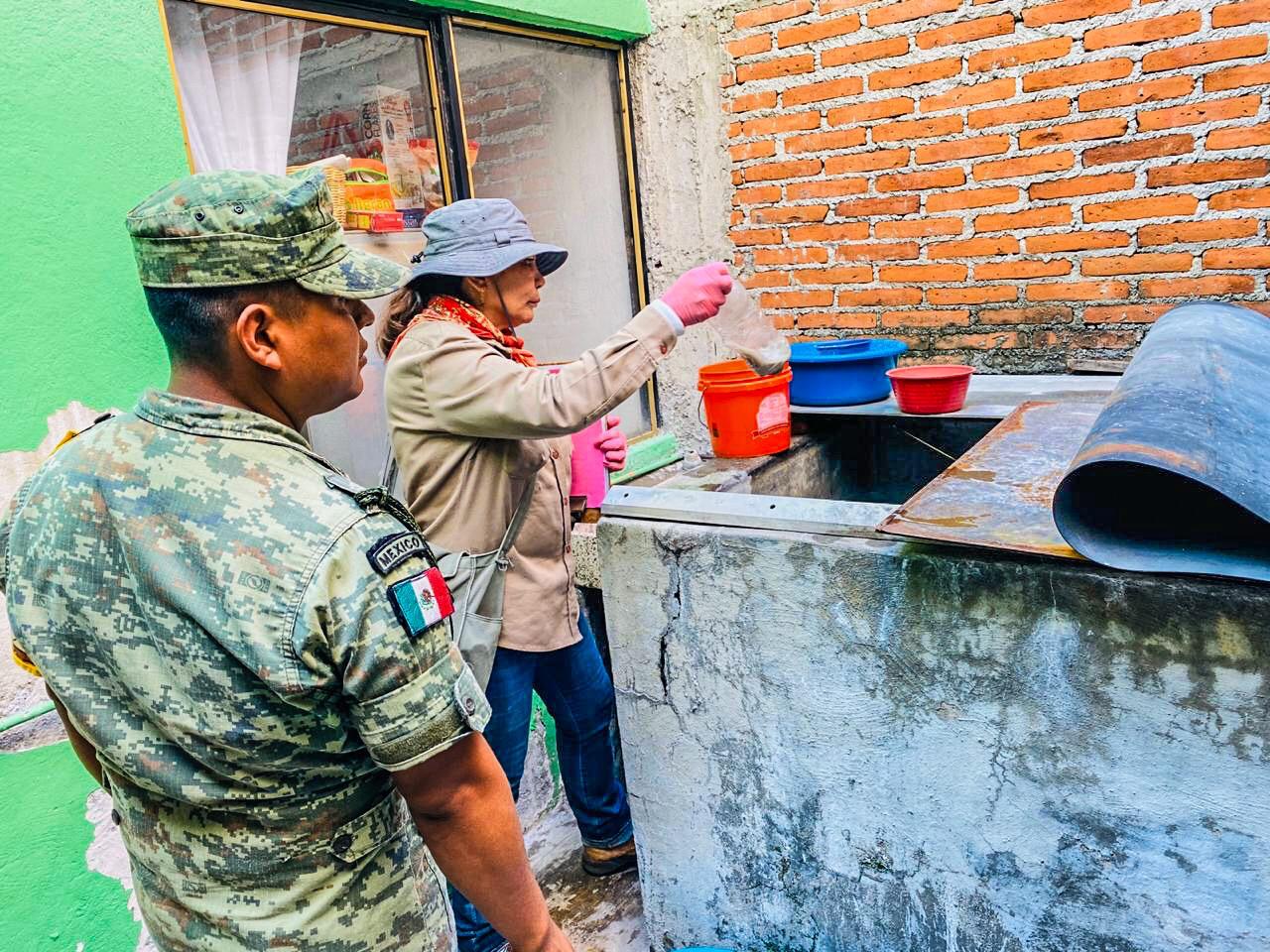 Interviene Sedena en operativo contra el DENGUE en Cuernavaca