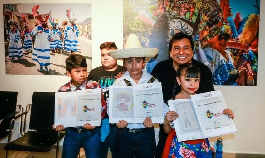 Presentan LIBRO sobre Emiliano Zapata hecho por NIÑOS
