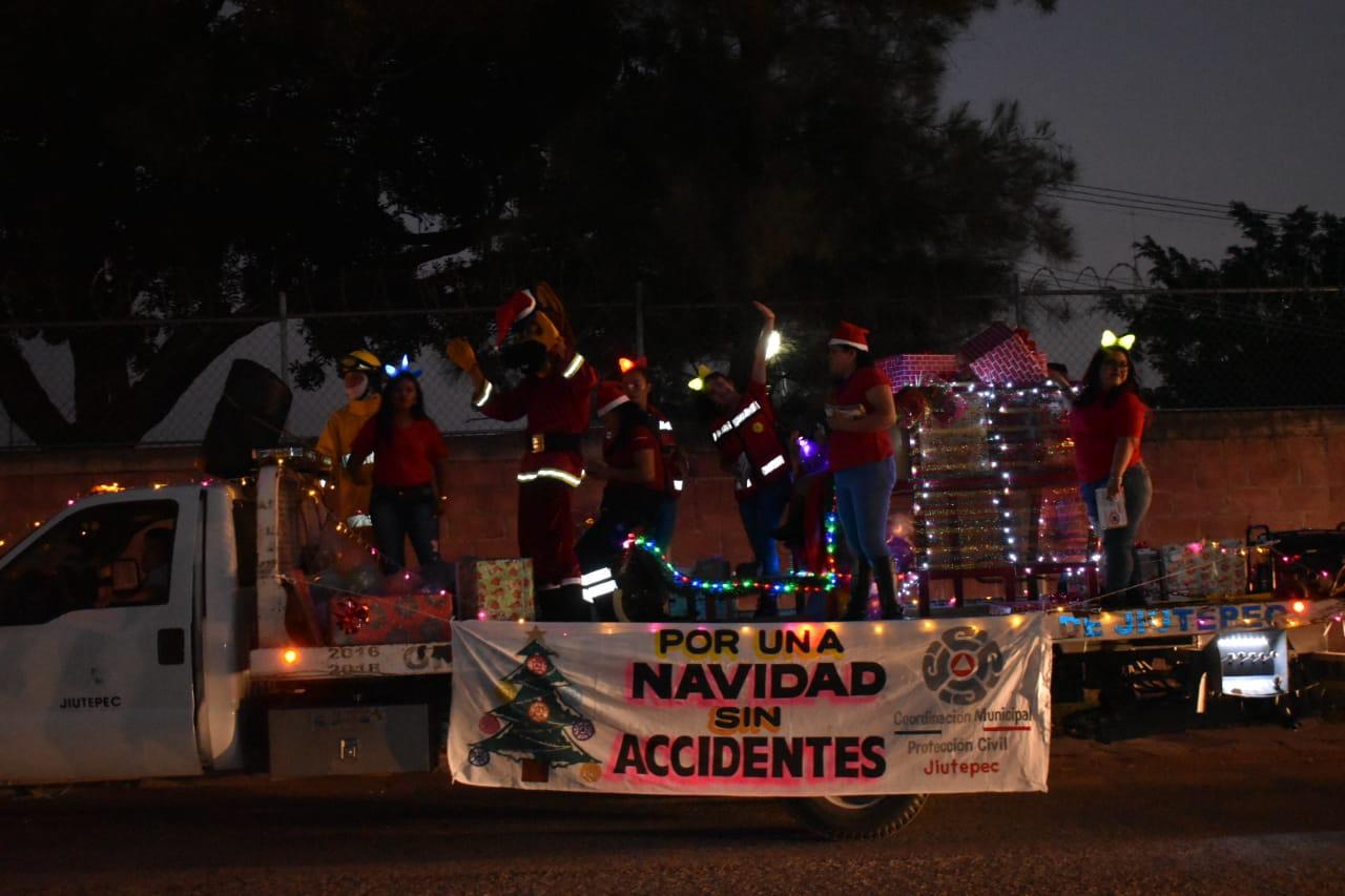 Emprenden CARAVANA NAVIDEÑA para prevenir accidentes en la temporada