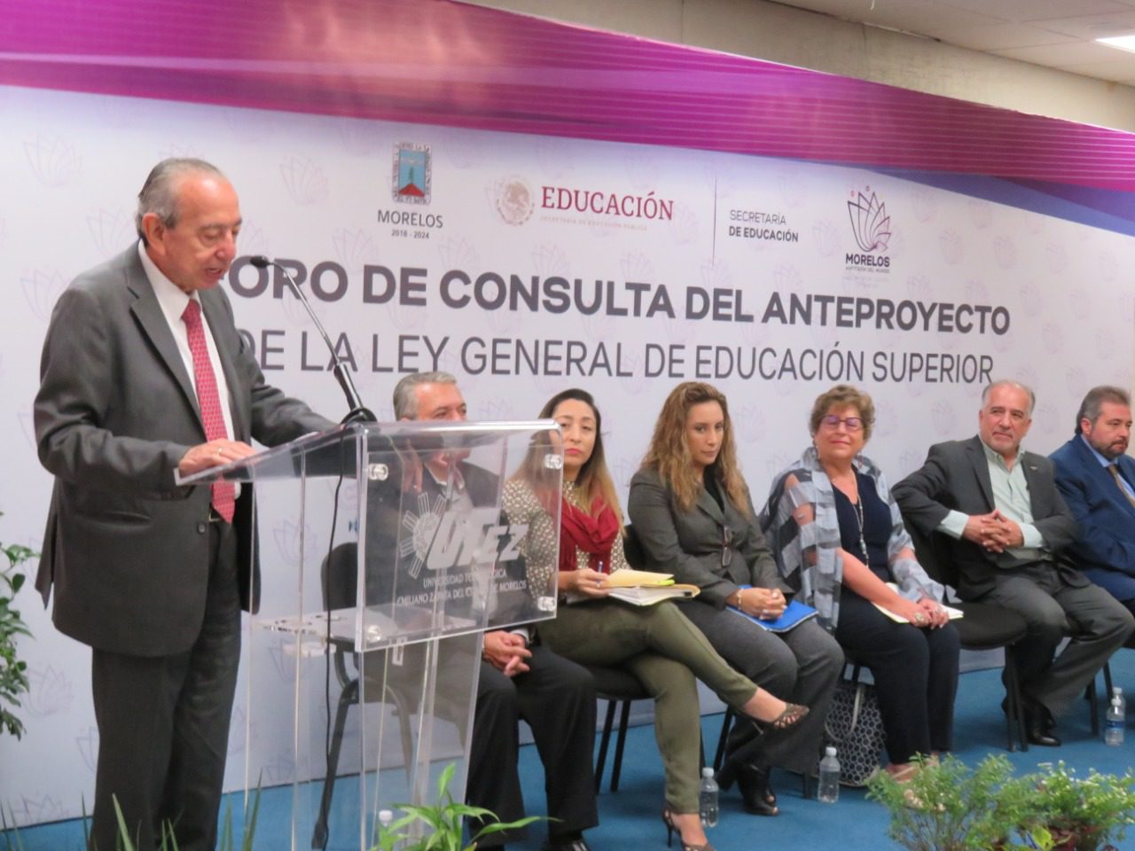 Realizan Foro de Consulta de la Ley General de Educación Superior