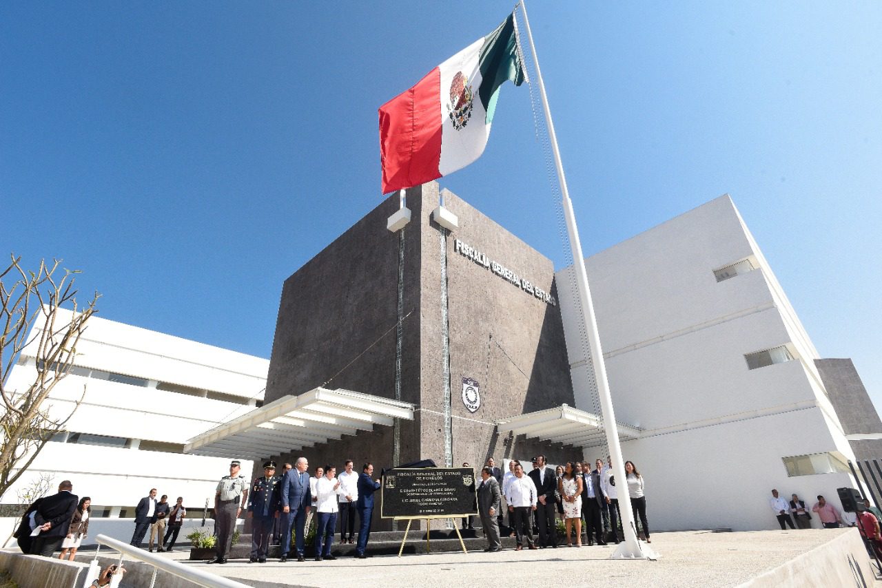 La Fiscalía tienen nuevas instalaciones en Temixco