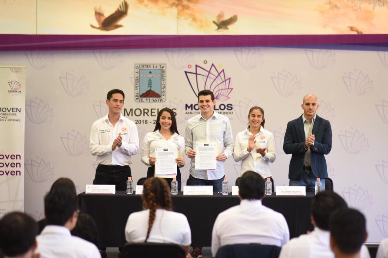 Impajoven firma convenio con Red de Jóvenes Políticos