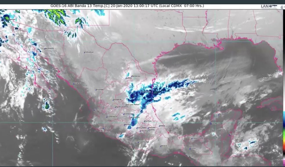 Pronostican LLUVIAS y FRÍO para las próximas horas