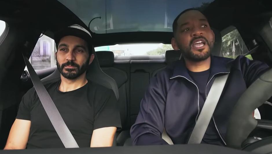 Will Smith sorprende a fans como chofer de taxi por App