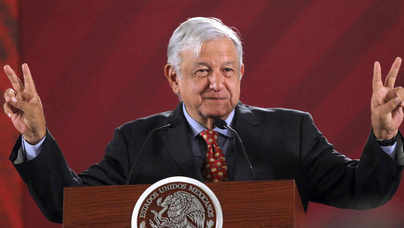AMLO dice ‘AMOR y PAZ’ a Trump que aseguró que México está pagando el muro