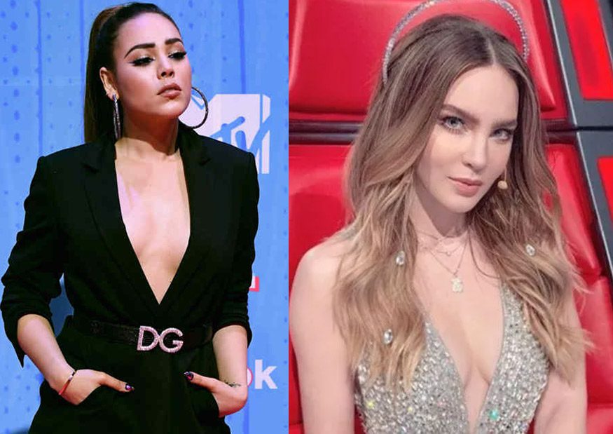 Danna Paola supera a Belinda en número de seguidores en redes sociales