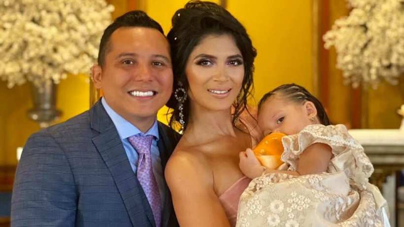 Edwin Luna celebra con lujosa fiesta el bautizo de su hija