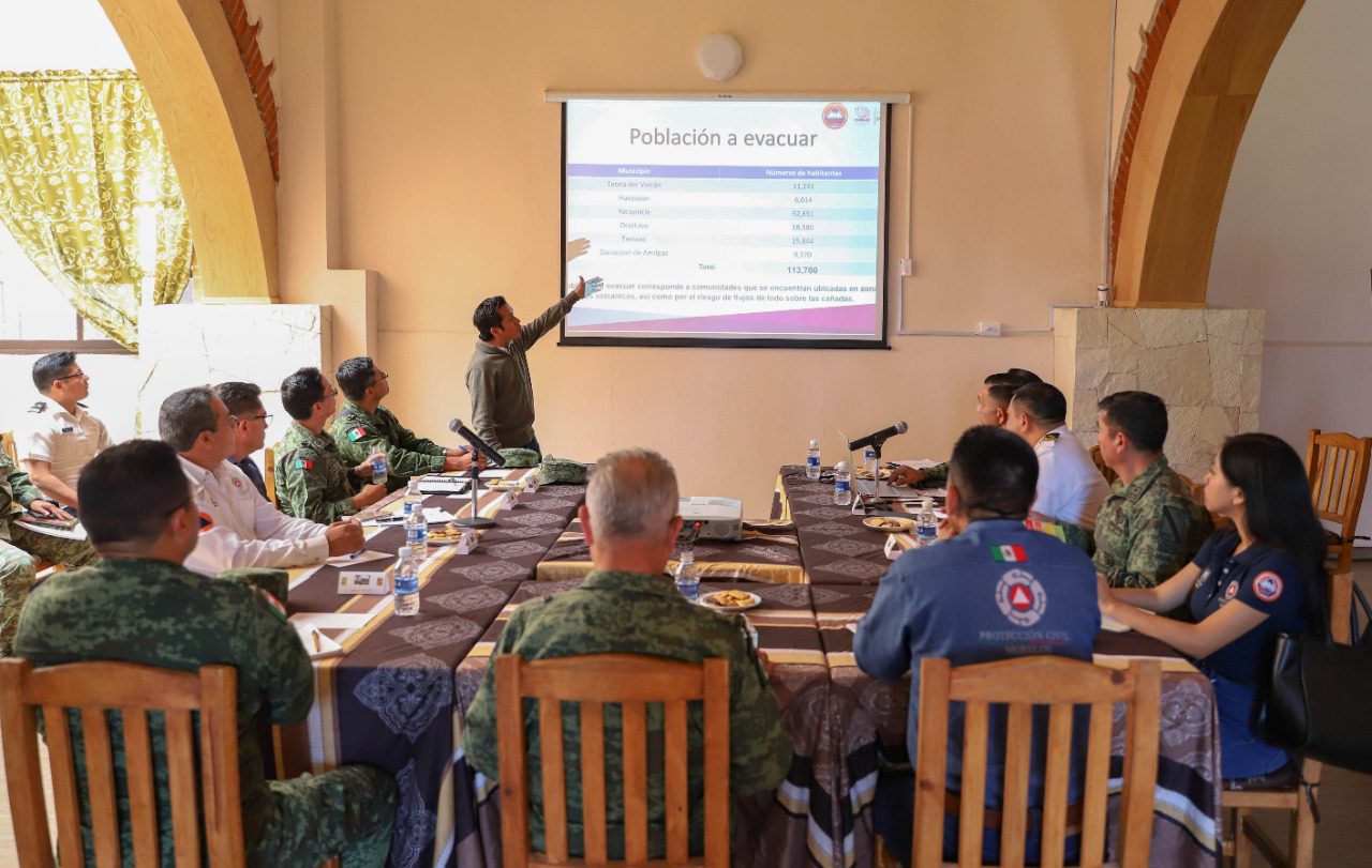 La 24/a Zona Militar se une al Plan Fuerza Tarea Popocatépetl