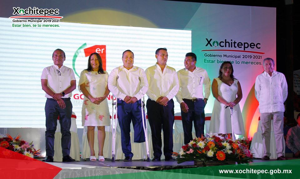 Alcalde de Xochitepec presenta su primer informe de gobierno