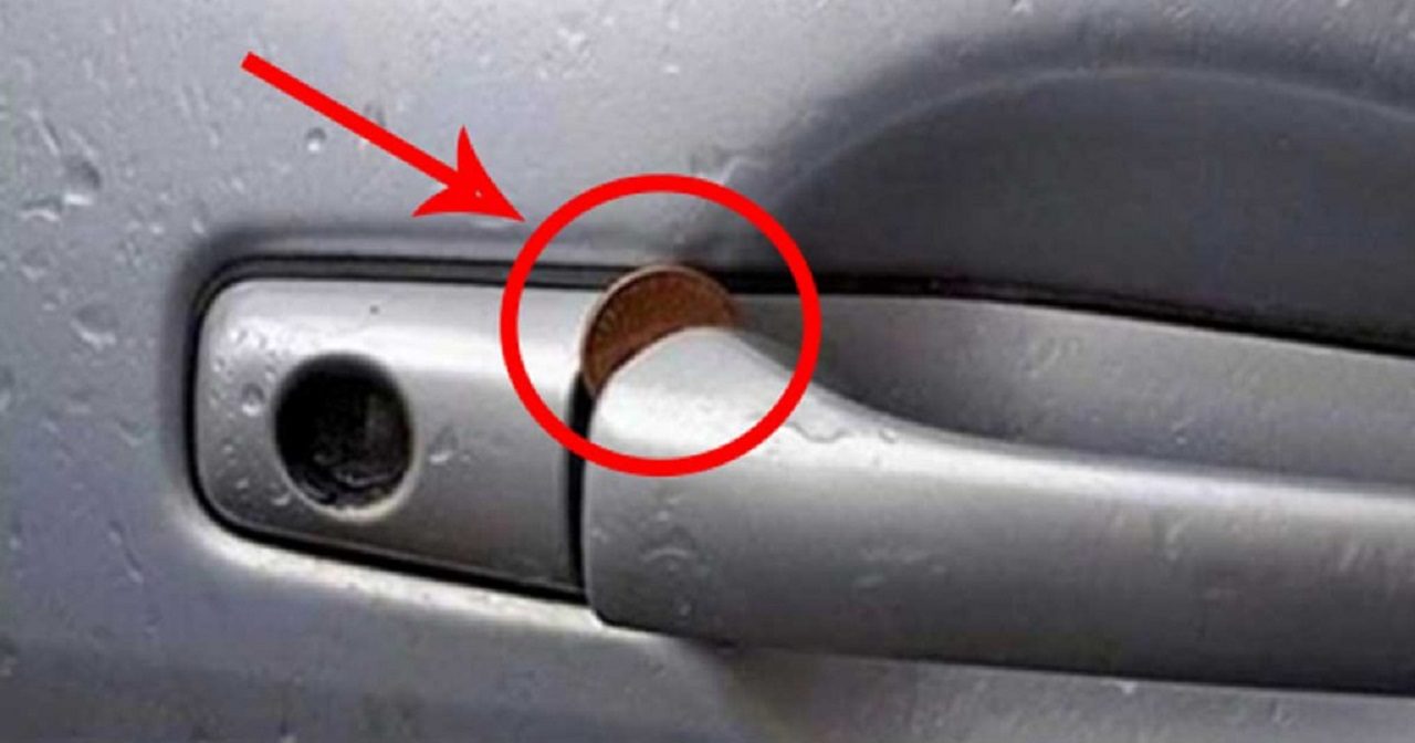 ¡Cuidado! si vez una moneda así en tu auto podrían robarte