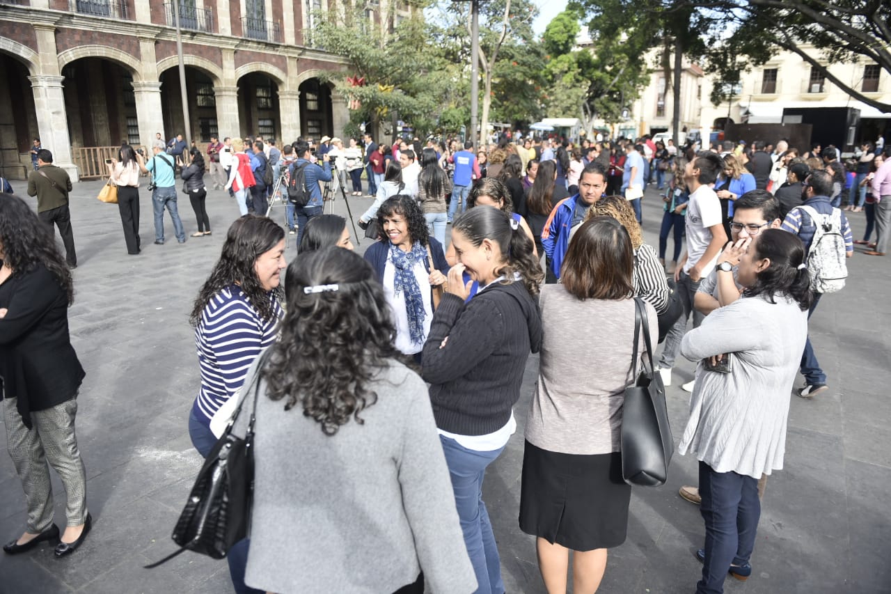 Realizan MACROSIMULACRO en edificios de Morelos