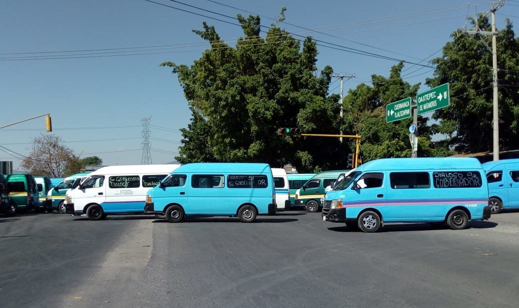 Hay disposición de diálogo dicen a transportistas de la zona oriente de Morelos