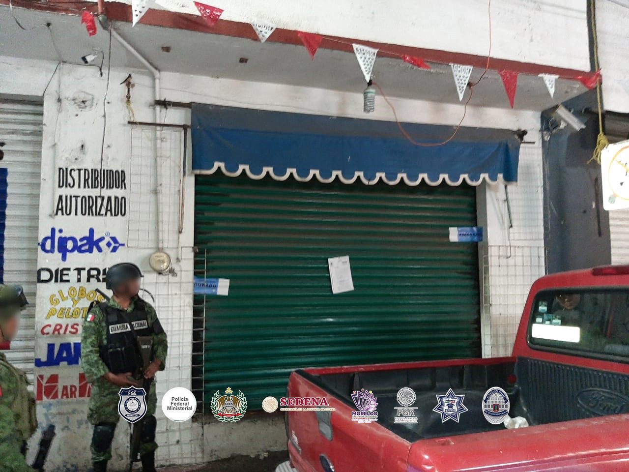 Decomisan droga, armas y detienen a 5 en Cuautla y Axochiapan