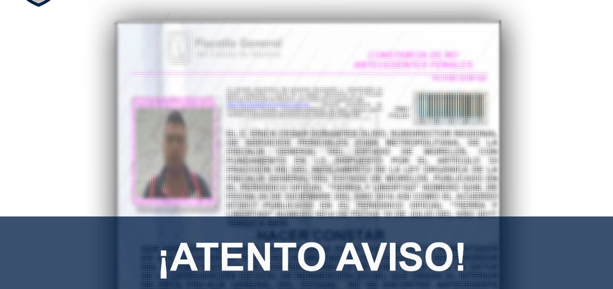 Alertan por Falsas constancias de NO ANTECEDENTES PENALES