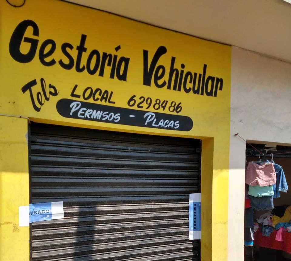 Van contra 60 GESTORÍAS VEHICULARES ilegales en Morelos