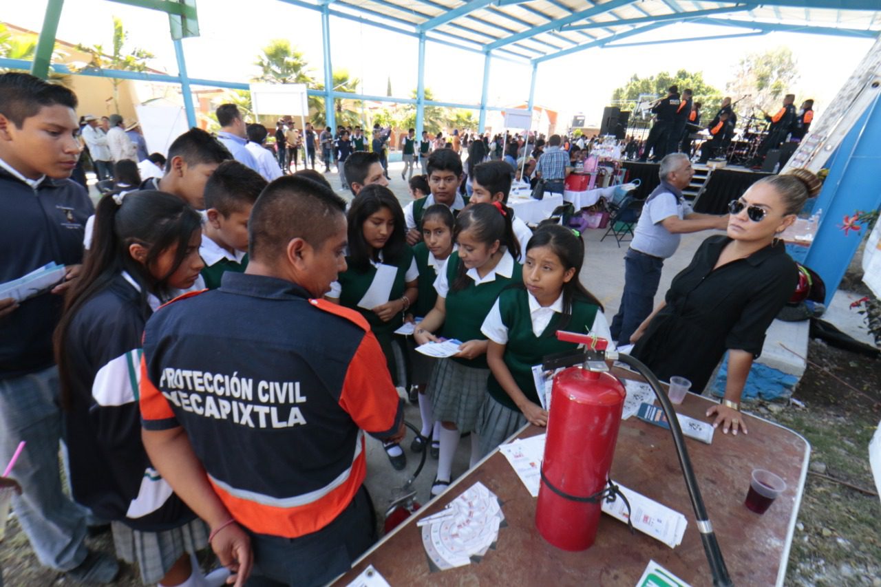 Implementan acciones de prevención del delito en Yecapixtla