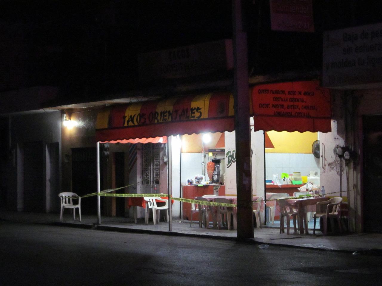 Asesinan con 7 disparos a taquero en Jojutla