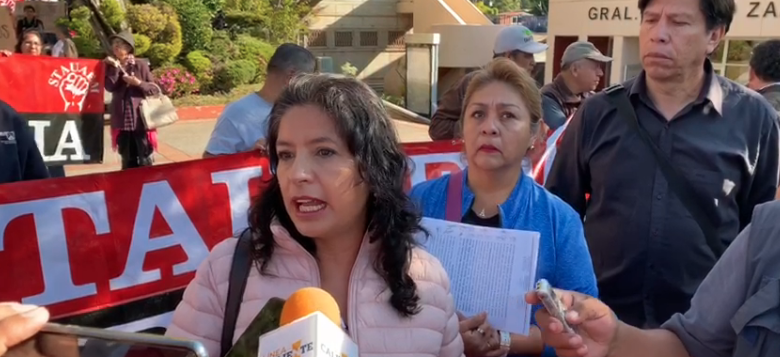 Trabajadores jubilados de la UAEM exigen finiquitos