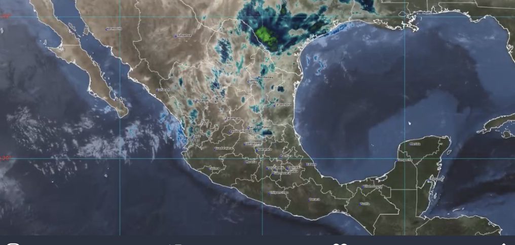 Conagua pronostica LLUVIA, granizo y descargas eléctricas para esta tarde en el Centro de México