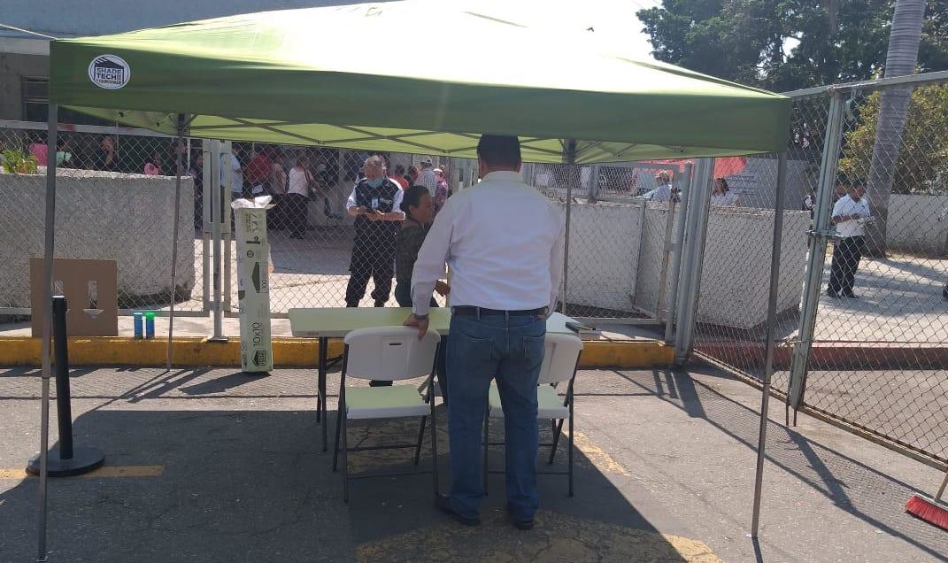 Instalan módulo especial para pacientes con posible COVID-19 en Cuautla