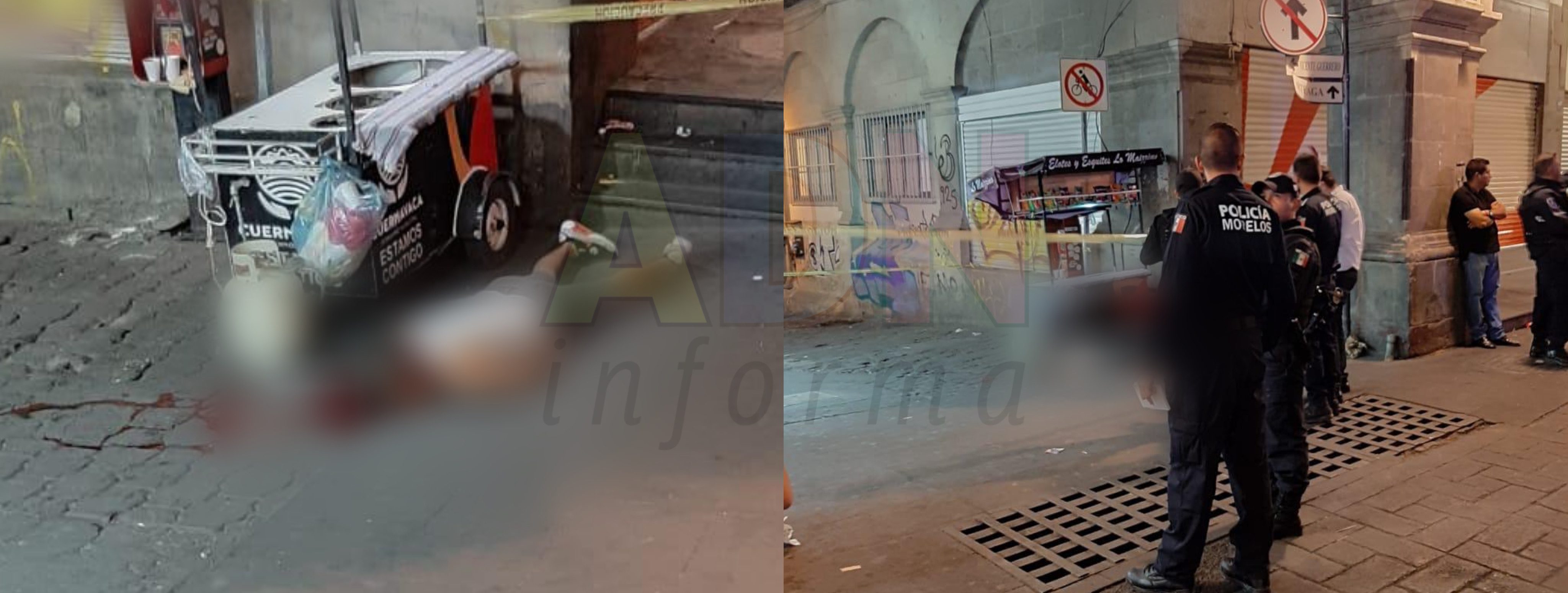 Asesinan a comerciante en el Centro de Cuernavaca