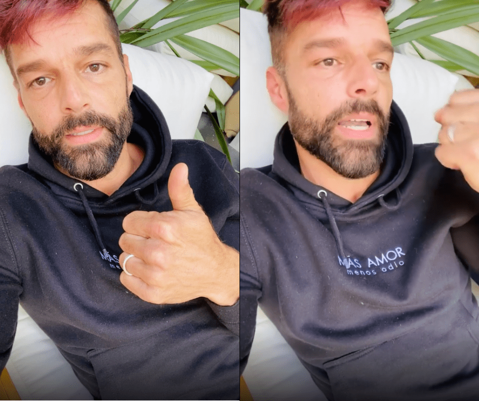 Ricky Martin llama ‘brutos e ignorantes’ a personas que no respetan la CUARENTENA