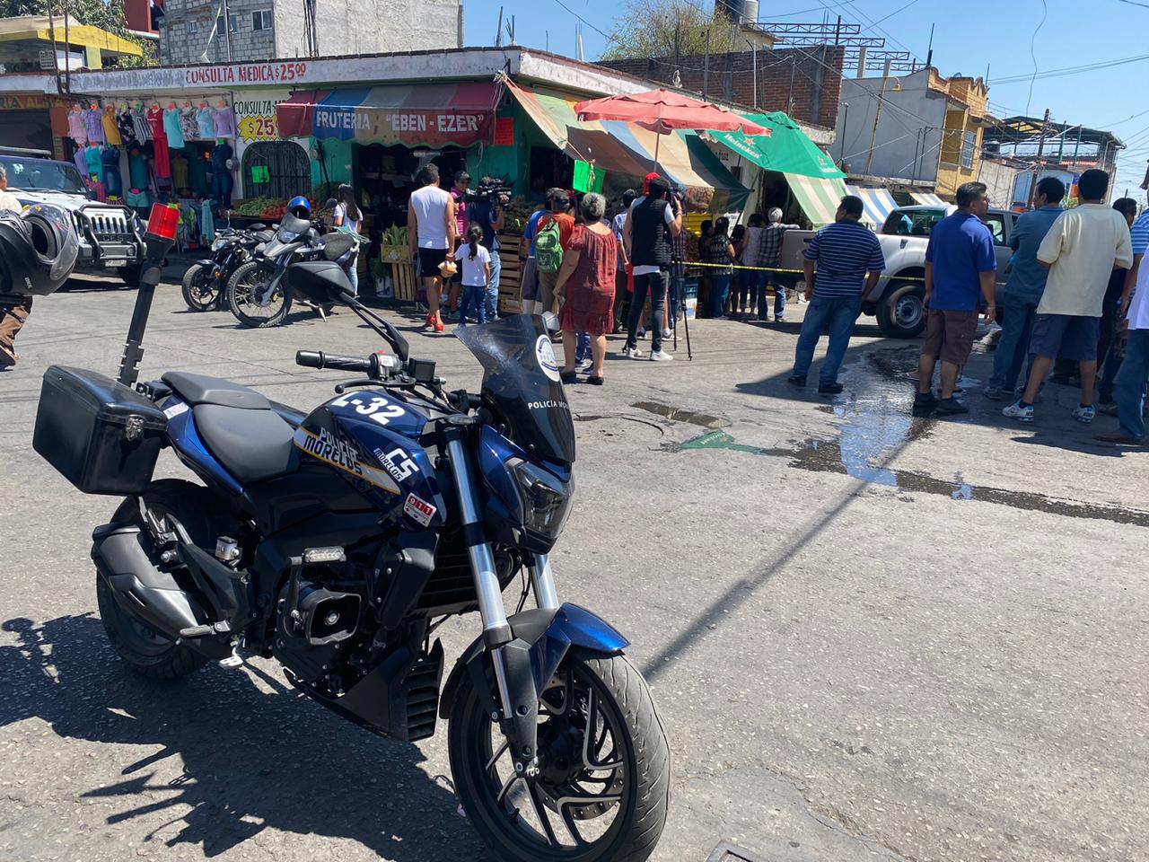 Matan a balazos a comerciante en Jiutepec