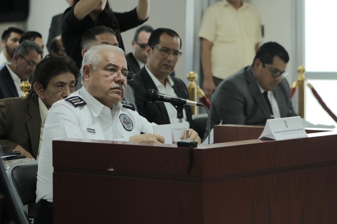 Comparece ante el Congreso el comisionado de seguridad de Morelos