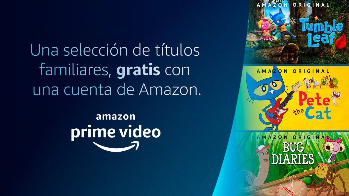 Amazon Prime pone GRATIS contenido para niños en cuarentena