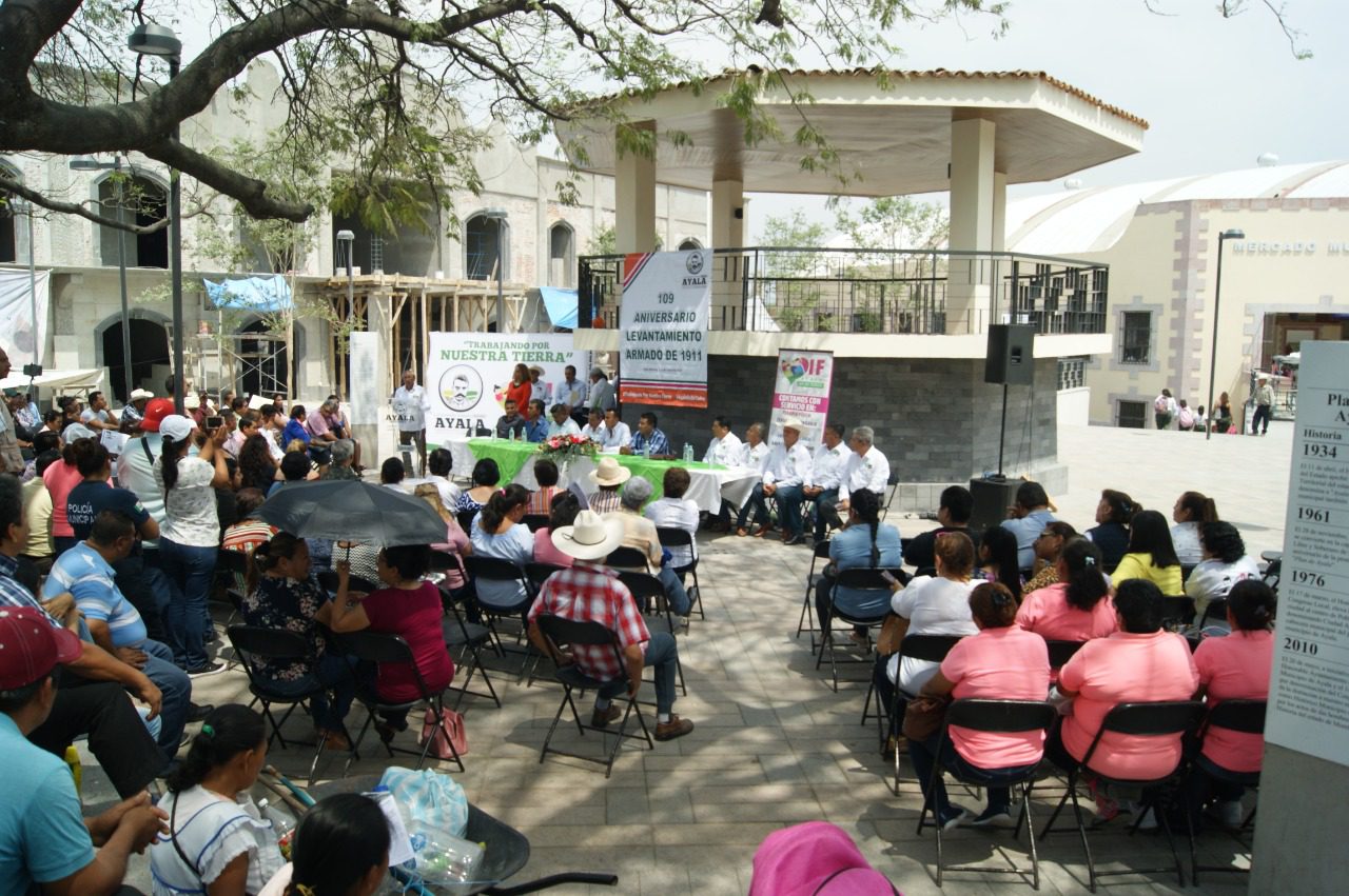 Conmemoran el Levantamiento en armas de la Revolución Agraria en Ayala