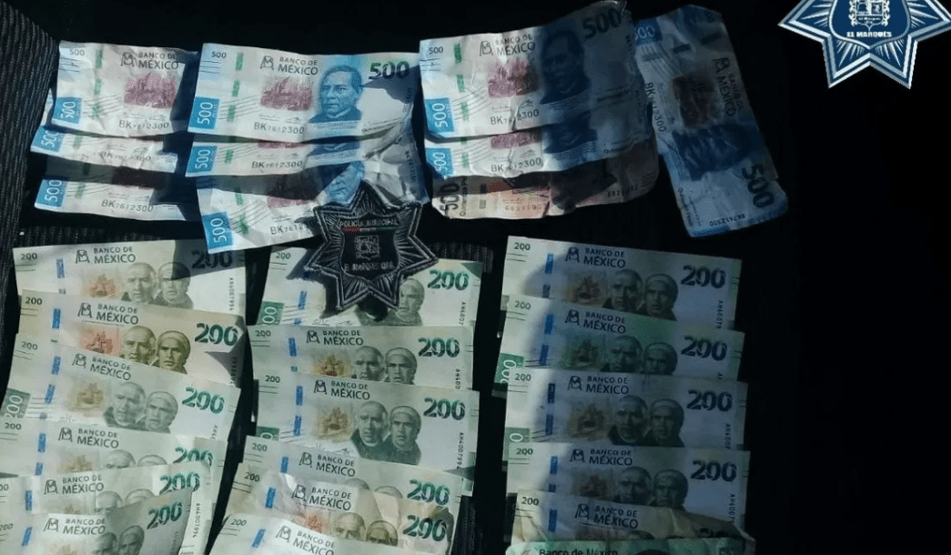 Detienen a mujer con impresora y 9 mil pesos de billetes falsos