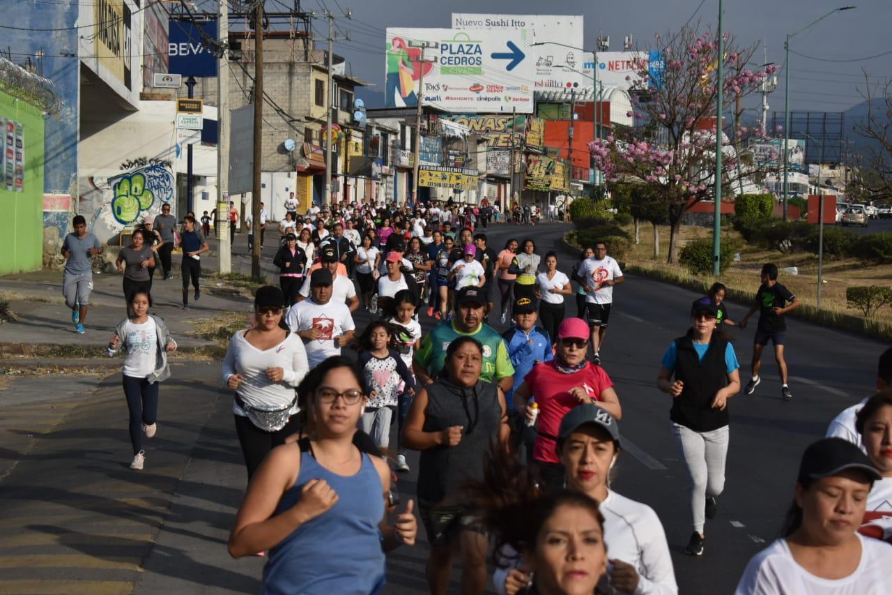 Realizan carrera por el “Día Internacional de la Mujer” en Jiutepec