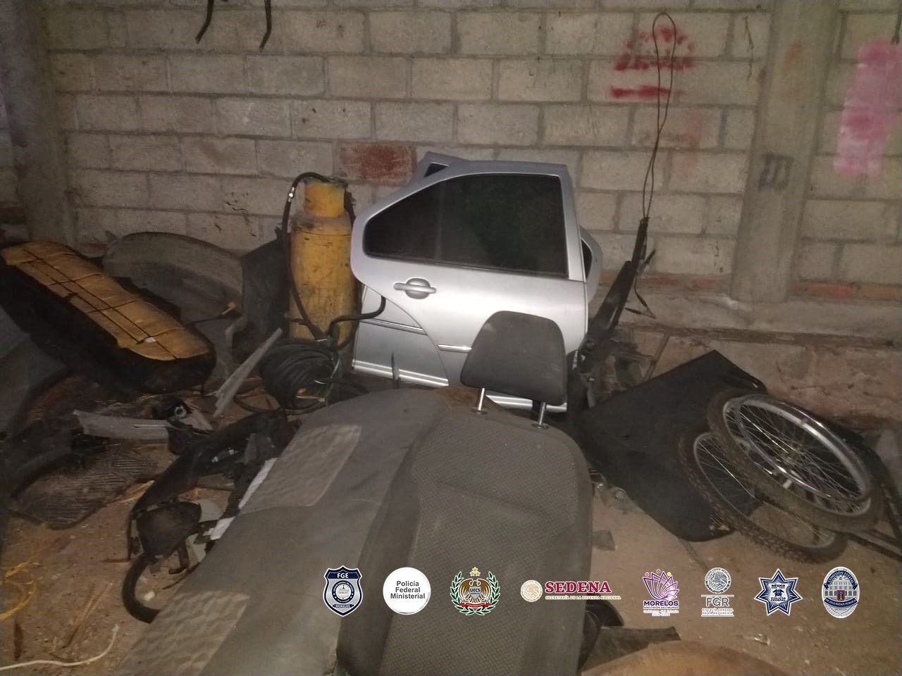Desmantelas dos casas de seguridad en Mazatepec