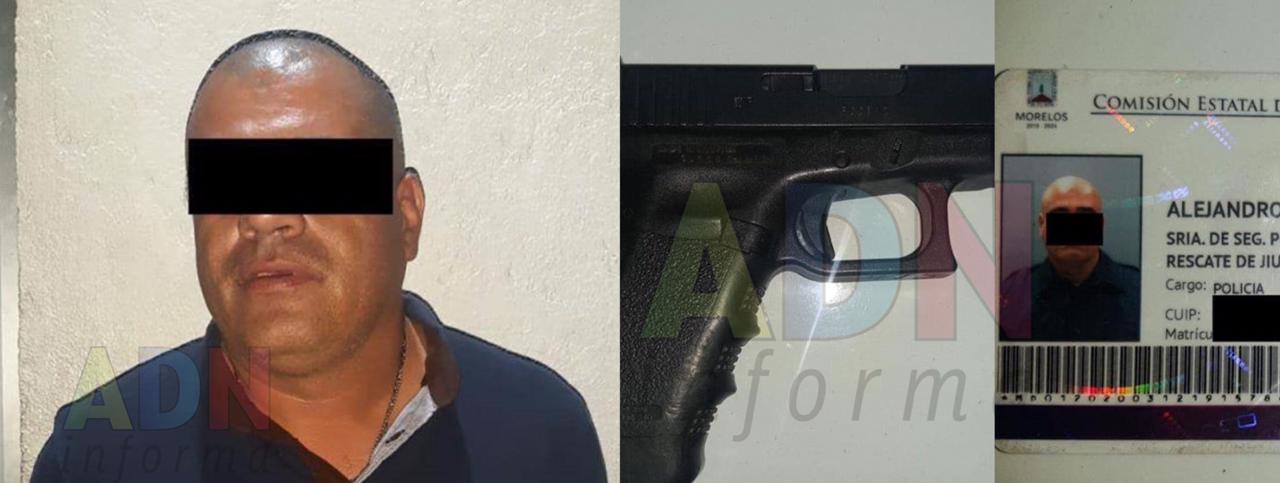 Detienen a policía que lanzó DISPAROS al AIRE en Yautepec