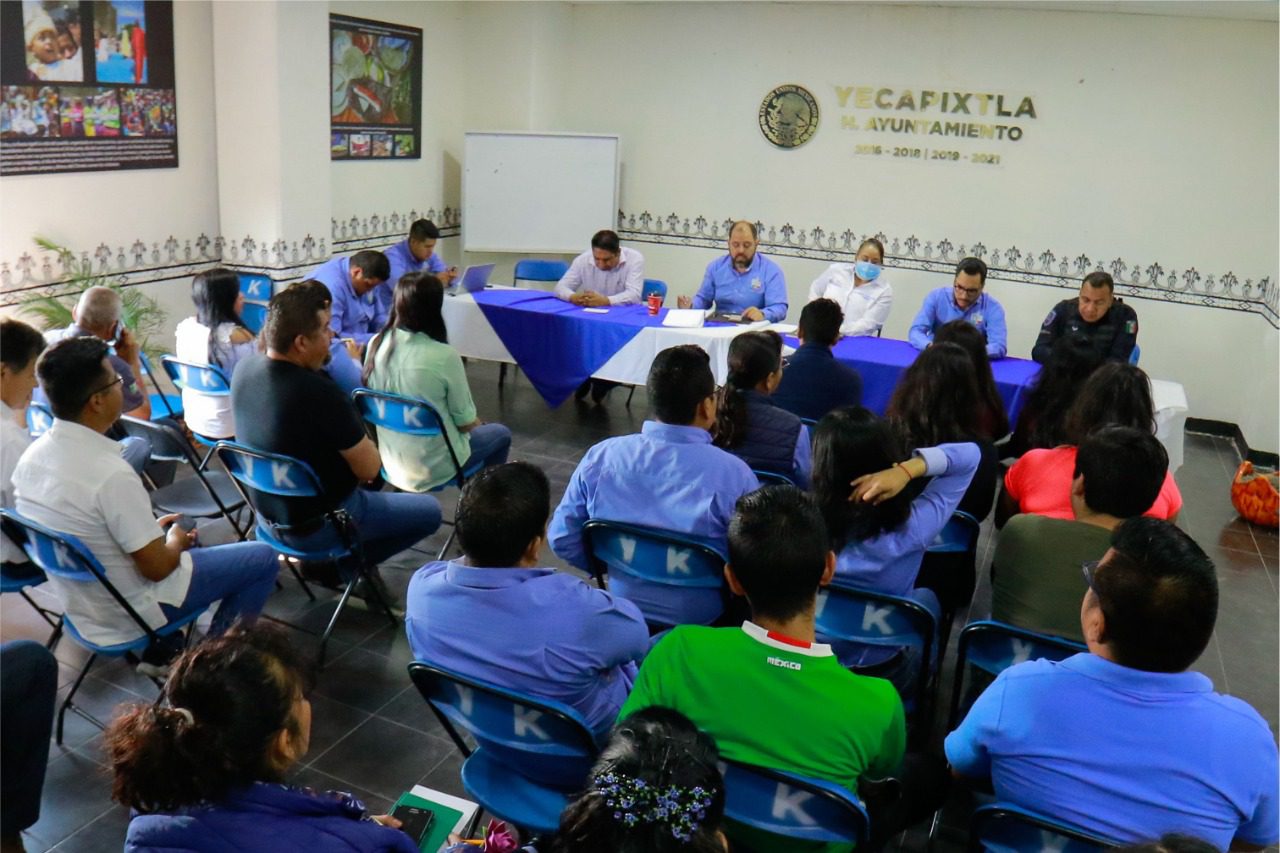 Yecapixtla implementa acciones de prevención por COVID-19