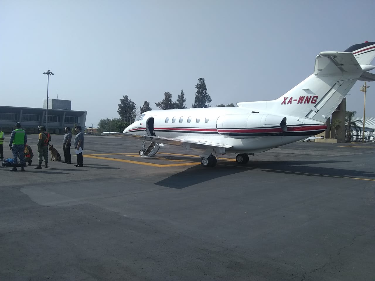 Colocan filtro sanitario en aeropuerto de Morelos