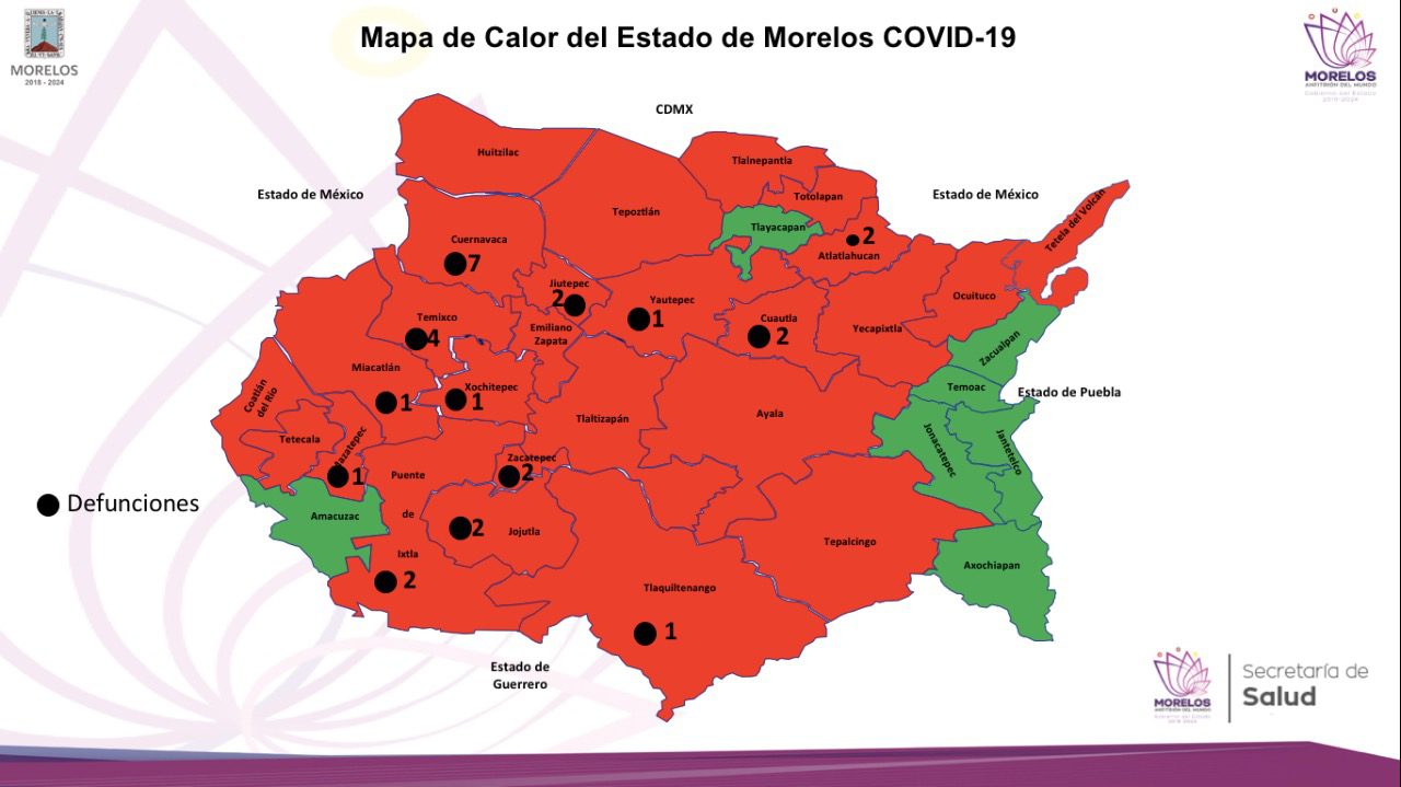 Suman 209 casos de COVID-19 en Morelos