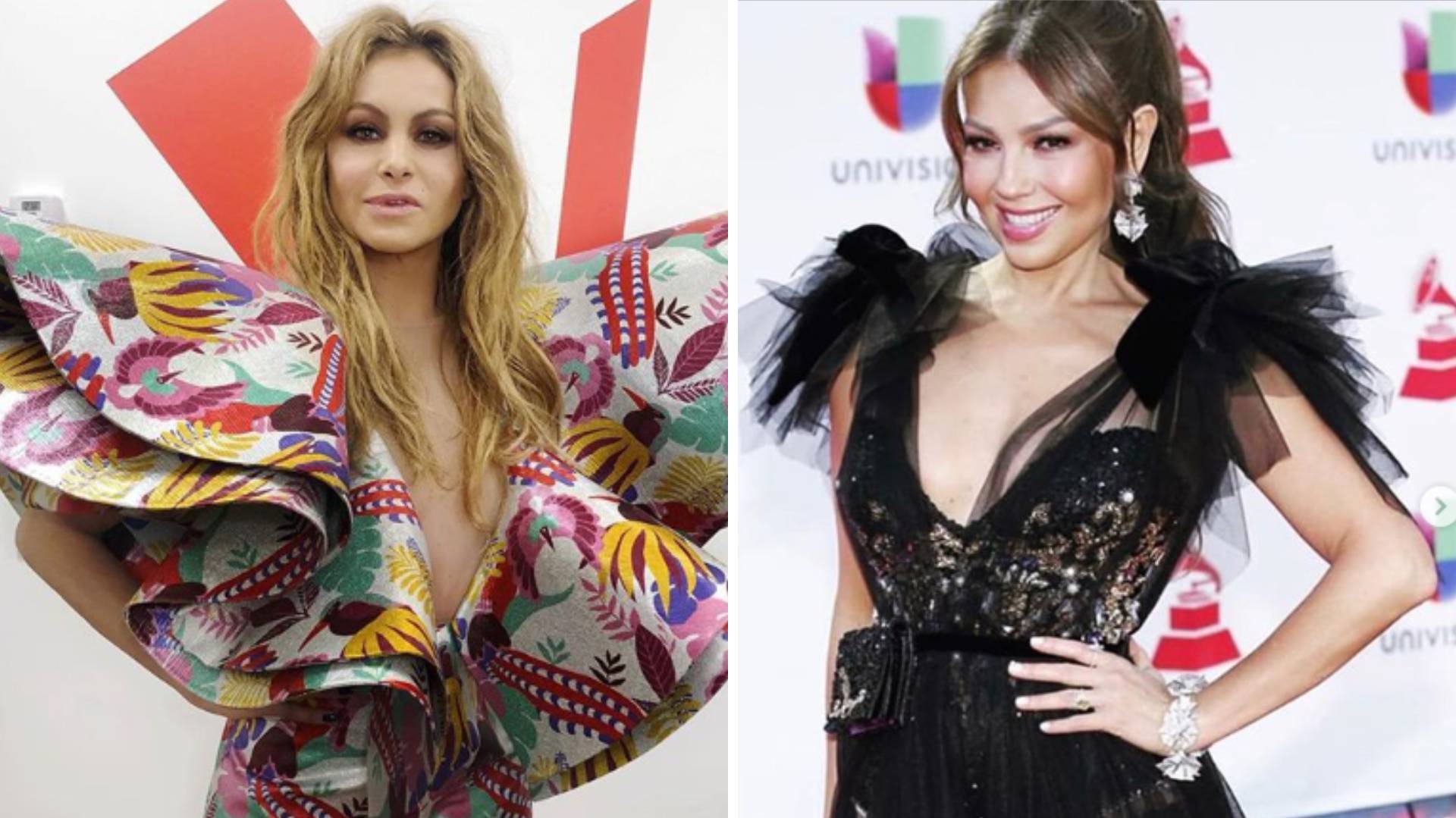 Paulina Rubio busca hacer las paces con Thalía