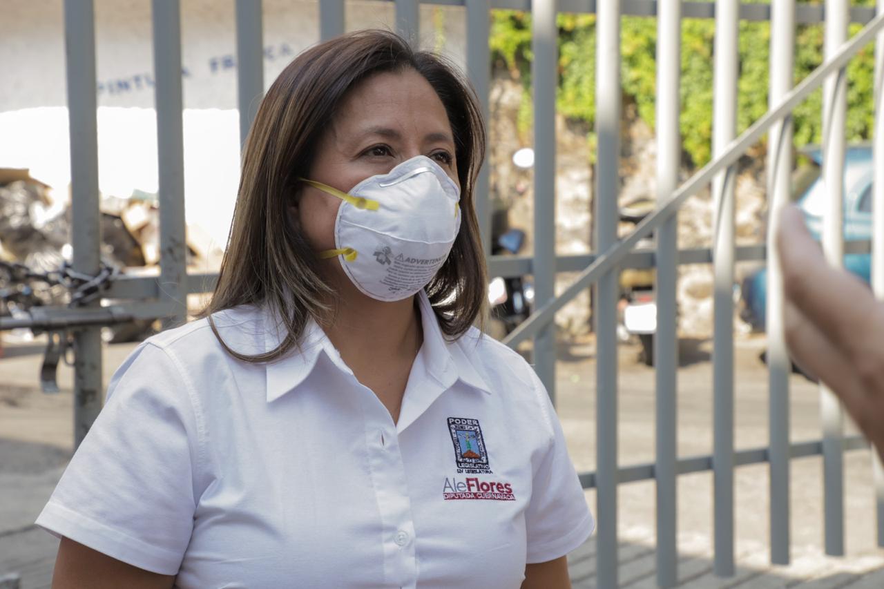 Diputada Alejandra Flores urge concretar el Pacto por Morelos