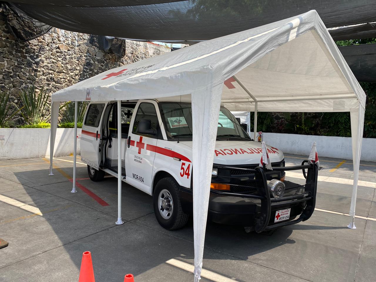 Cruz Roja Morelos destina una ambulancia para enfermos de COVID-19