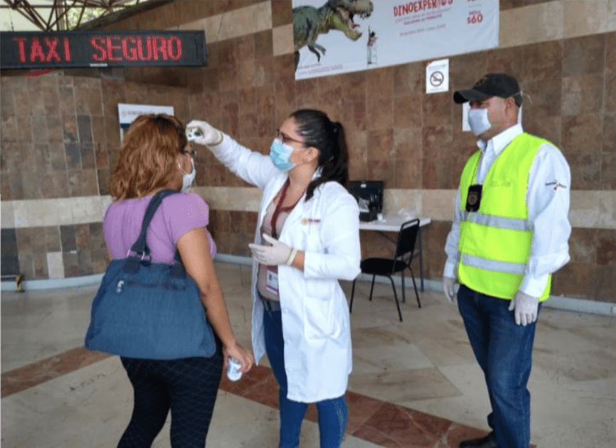 Tomarán la temperatura en terminales de AUTOBUSES