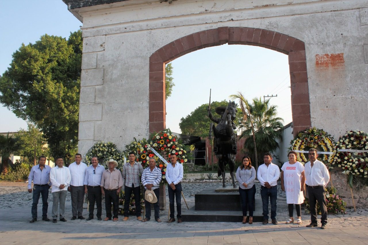Montan guardia en honor a Emiliano Zapata por su 101 aniversario luctuoso