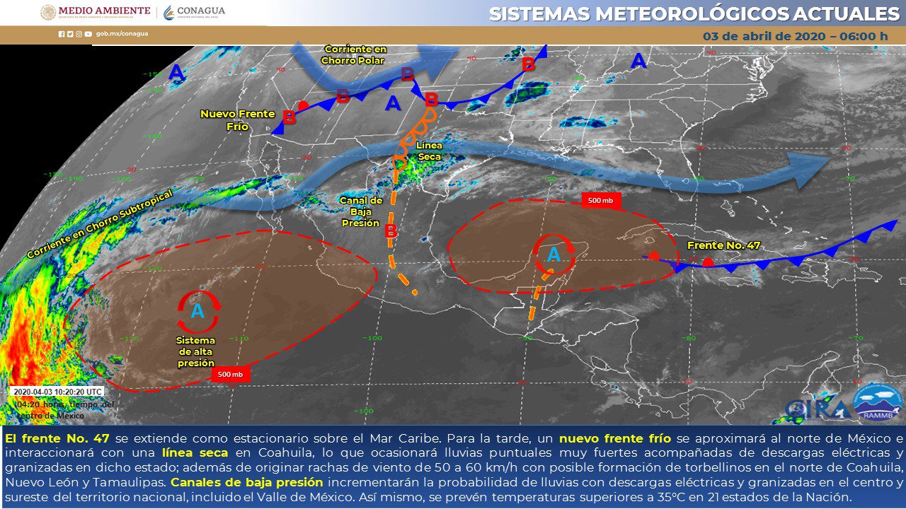 Pronostican LLUVIAS para este fin de semana en Morelos