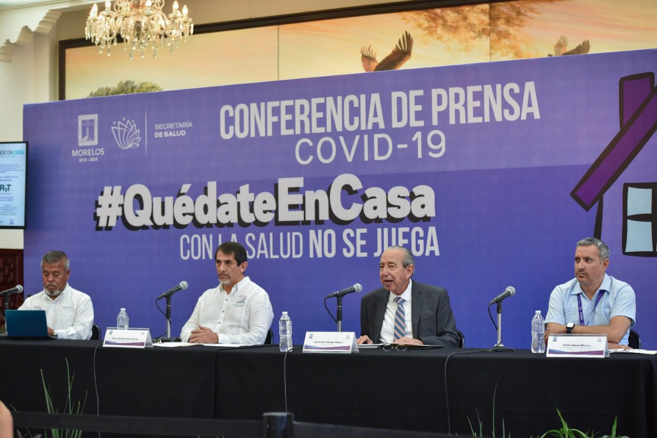 Registran dos muertes y 9 casos por coronavirus en Morelos