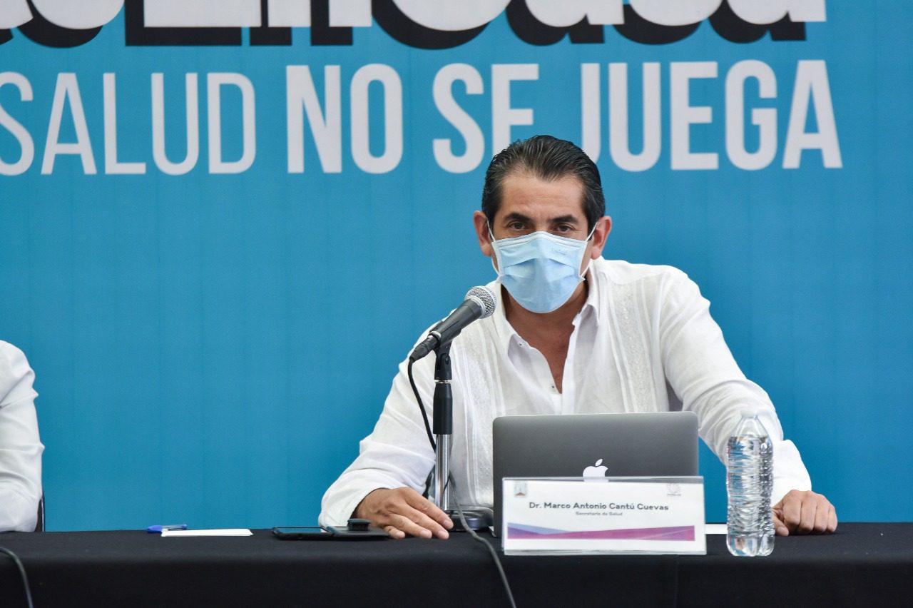 Suman 101 casos de COVID-19 y 15 defunciones en Morelos