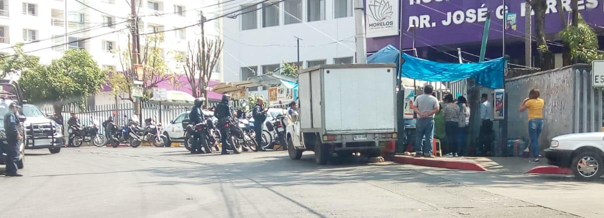 Reo intenta fugarse del Hospital G Parres de Cuernavaca