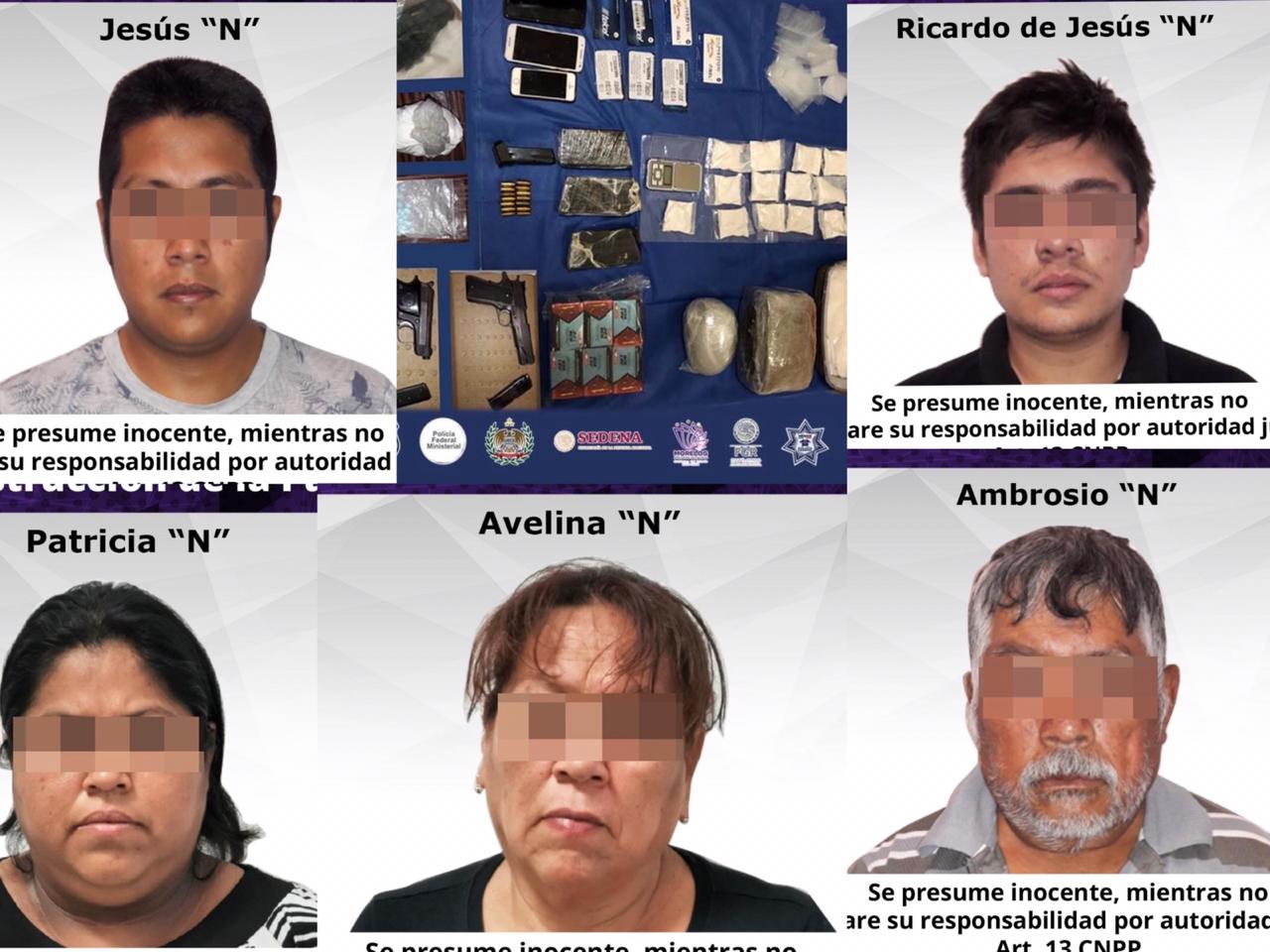 Desmantelan célula de LOS ROJOS, detienen a 5