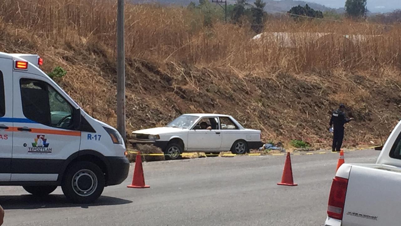 Asesinan a PADRE e HIJO en la carretera Tepoztlán-Yautepec