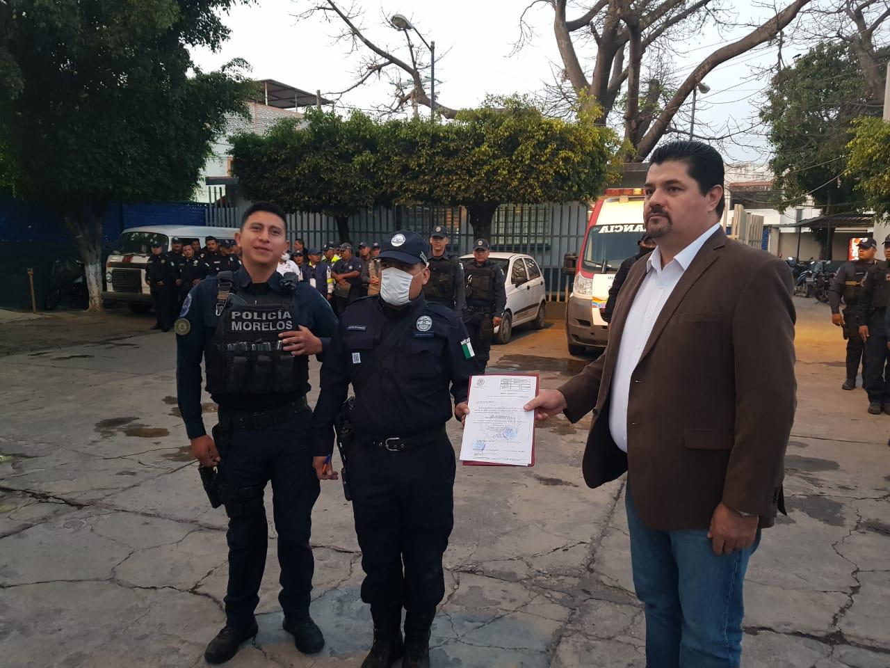 Designan a Delfino Alonso en la dirección de la policía preventiva en Cuautla