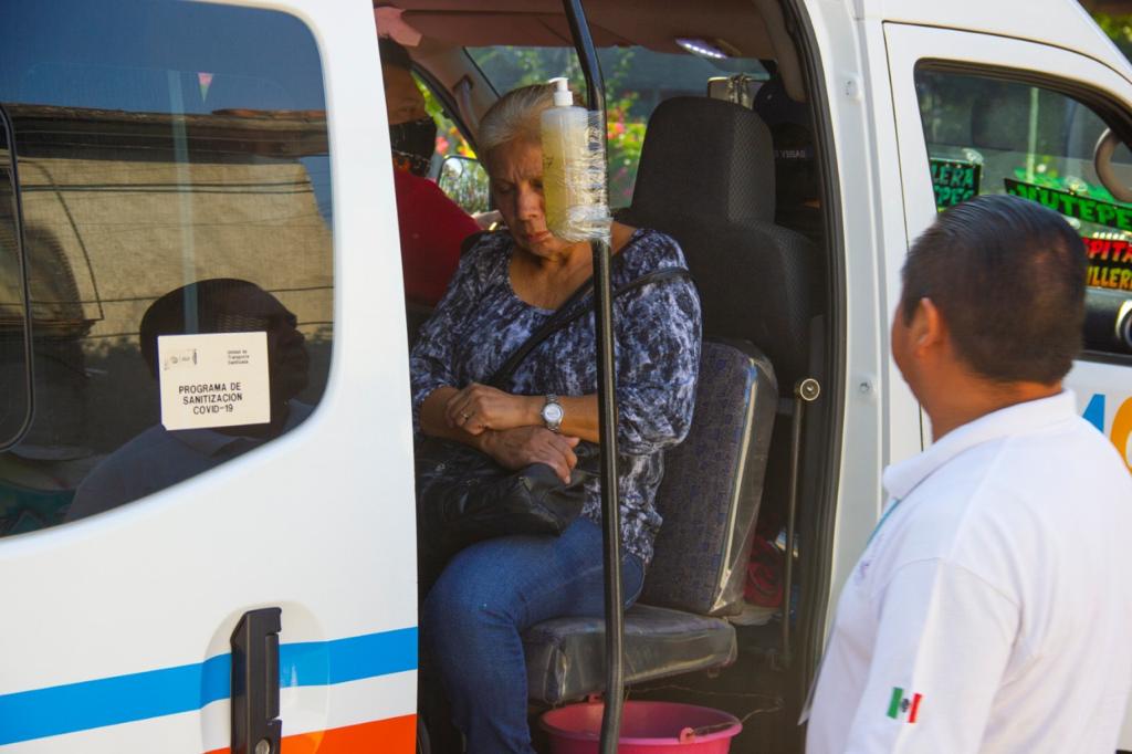 Rutas pasarán cada 20 minutos y el uso de gel antibacterial será obligatorio